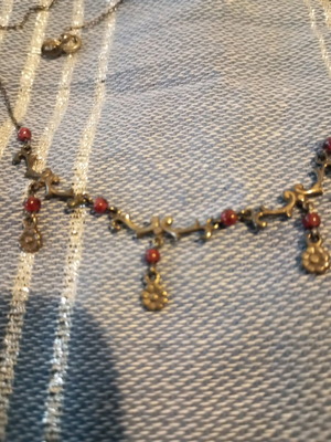 Vintage silver necklace with Granada sealed 925 like new