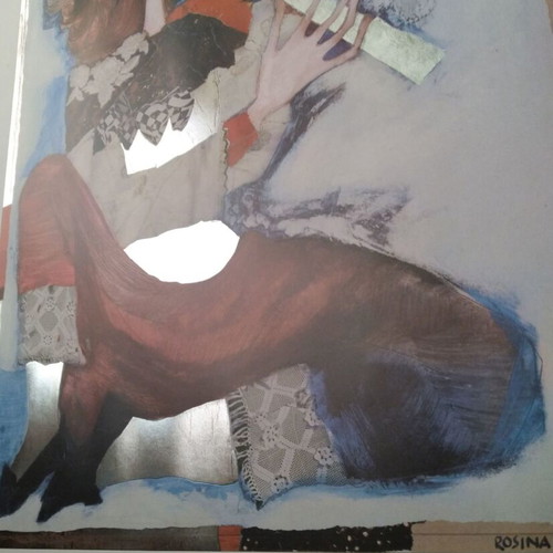 Rosina Wachtmeister silver print 93x62 cm collectible, like new