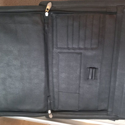 Falcon laptop case waterproof synthetic leather like new black