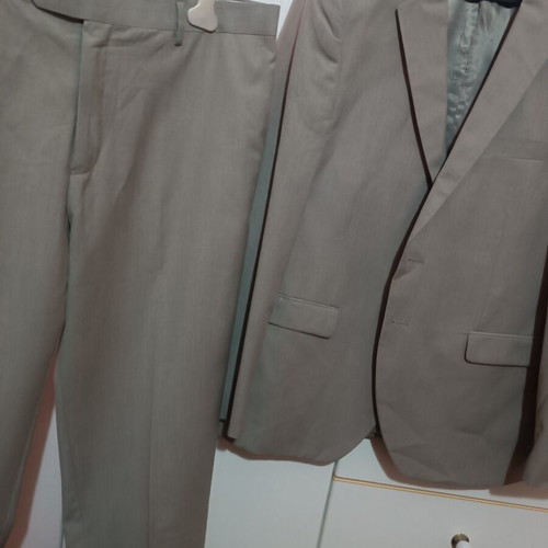 Antonio Miro and Paparazzi Italia men's suit used, beige, size 58