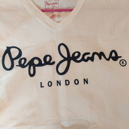 Men's Pepe Jeans original T-shirt like new, white