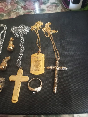 Steel jewelry set
