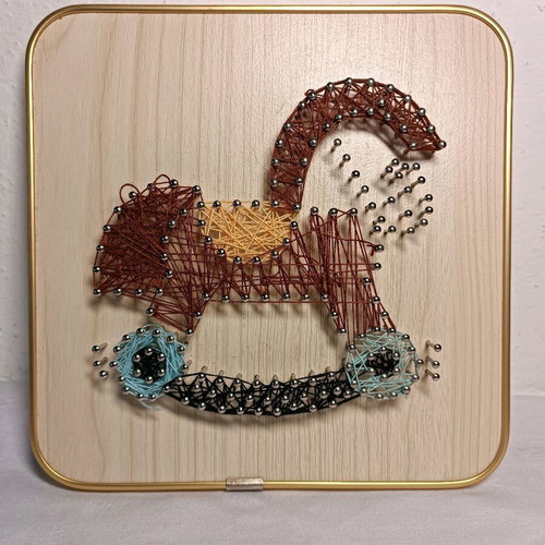 Small frame with horse