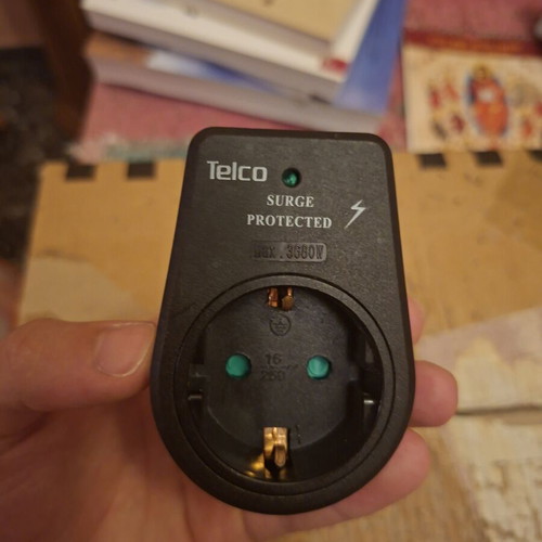 Telco Surge Protected Plug Adapter used, works normally