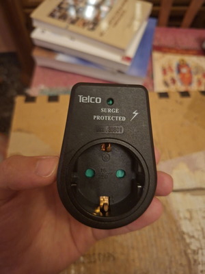 Telco Surge Protected Plug Adapter used, works normally