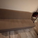 Ikea table/desk, Praktiker grey chair, sofa, oven set