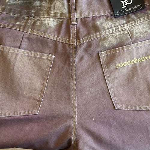 Roccobarocco Jeans vintage set jacket and pants size S/M like new