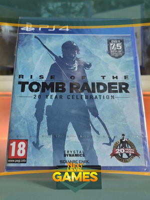 Rise of the Tomb Raider 20 Year Celebration PS4 game new