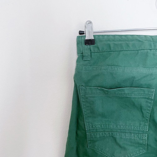 Pull & Bear Jean Pant used, green, very good condition