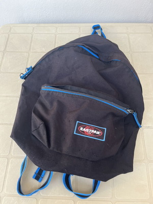 Eastpak backpack like new, black and blue