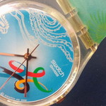 Swatch Πεκίνο 2008 Ολυμπιακοί Αγώνες ρολόι μεταχειρισμένο