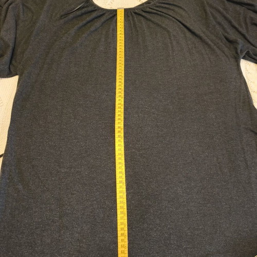 Viva plus size blouse like new, anthracite color