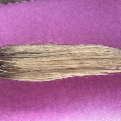 Keratin Hair Extensions used, high quality, 55-60 cm, 170 g