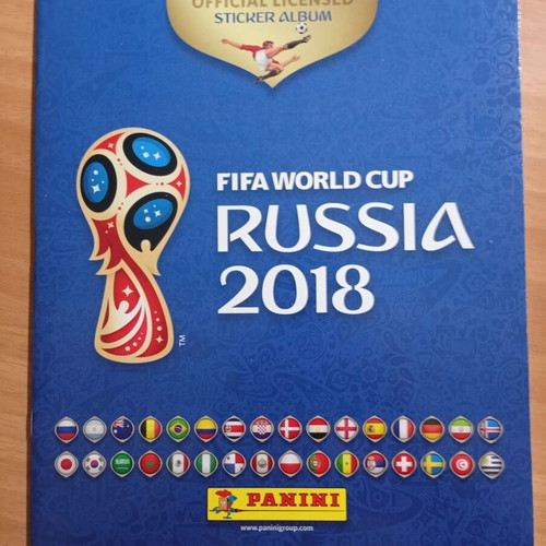 Panini World Cup Russia 2018 UK Edition Sticker Album used, empty