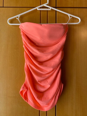 Strapless blouse