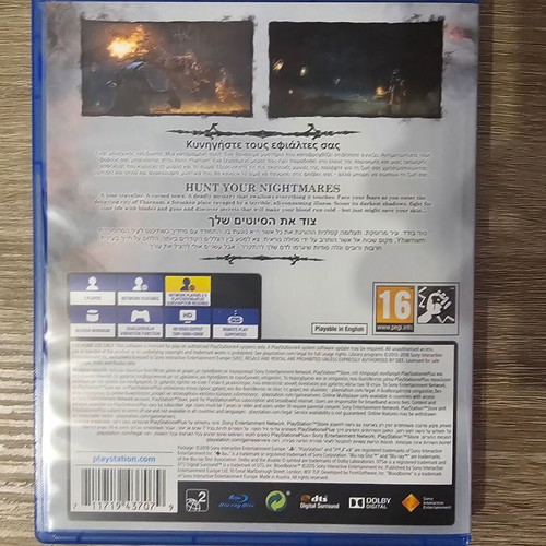 Bloodborne PS4 game
