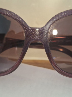 Chanel Vintage Women's Sunglasses used, purple