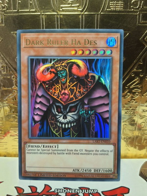 Dark Ruler Ha Des κάρτα Yu-Gi-Oh! σαν καινούργιο