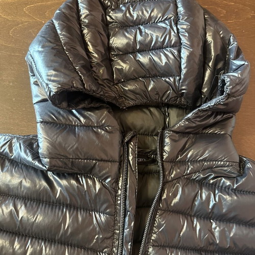Women's black jacket with hood new, thin for autumn, size S