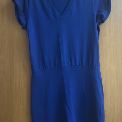 Kate Spade Saturday Cotton Dress Small Blue New