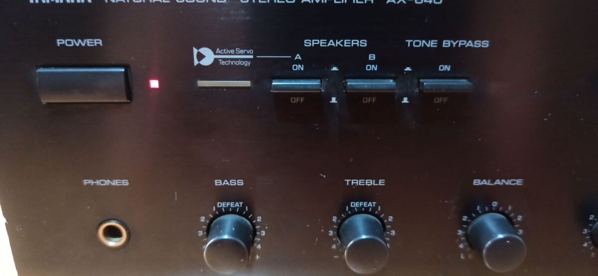 YAMAHA AX-640 NATURAL SOUND STEREO AMPLIFIER AX-640 アンプ ステレオ オーディオ 動作確認済み Yamaha AX-640 Stereo Integrated Amplifier Manual | HiFi Engine