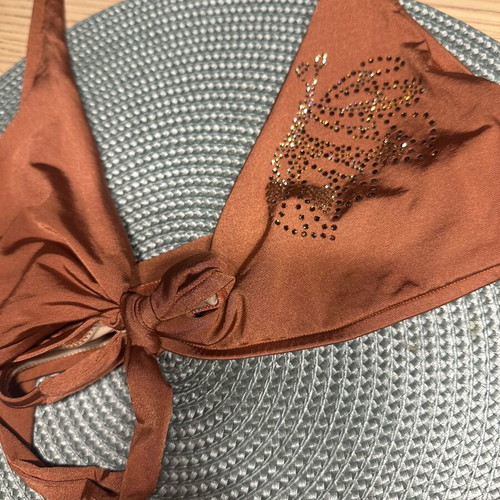 Bikini new, brown nude Andres Sadra, size large, cup C