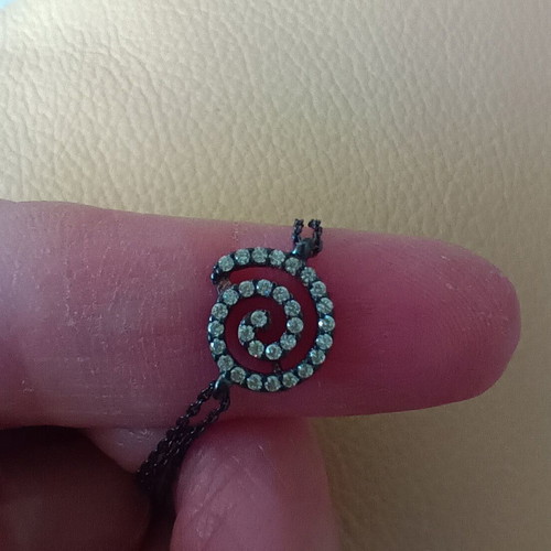 Silver bracelet 925 like new, length 17.5 cm