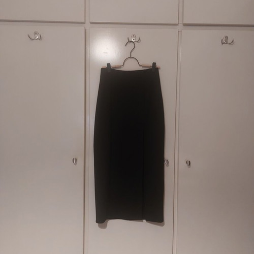 Pink Woman pencil skirt black, new, size M