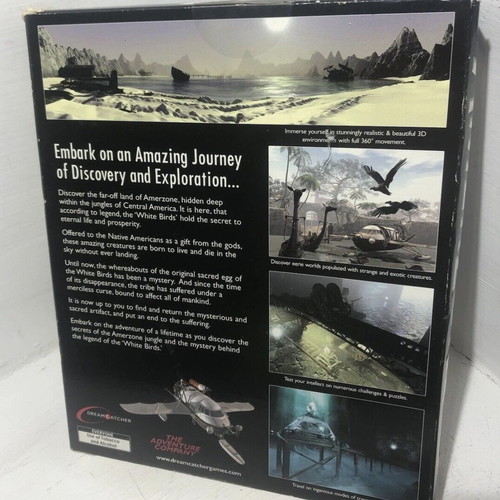Amerzone The Explorer's Legacy PC game like new, adventure