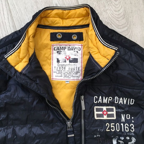 Camp David men's vest size 3XL used, blue