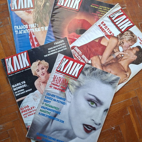 Klik magazine collection 53 issues like new, rare first edition included