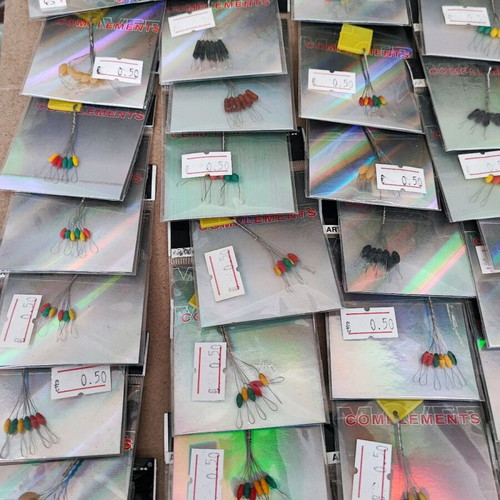 Stopper bags new, pack of 50 in various sizes and colors