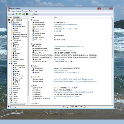 Lenovo ThinkCentre E73 IH81M desktop computer used, Intel Core i5, 8GB RAM, 3TB HDD