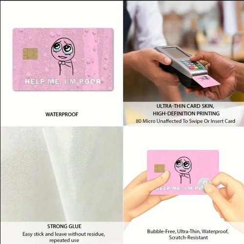 Card sticker new