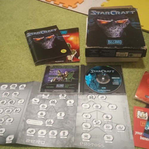 Diablo, Starcraft, Warcraft II Tides of Darkness Deluxe Edition PC games