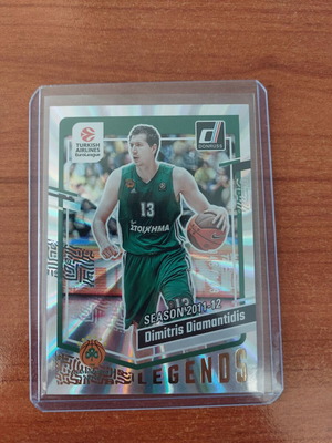 Panini Donruss Euroleague 2023-2024 Dimitris Diamantidis Holo Laser like new