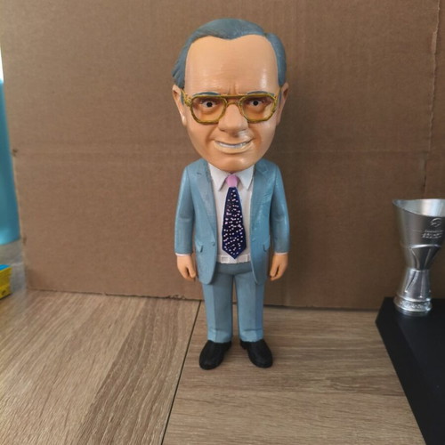 Thanasis Giannakopoulos 3D printed figure, hand painted, 22 cm