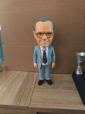 Thanasis Giannakopoulos 3D printed figure, hand painted, 22 cm