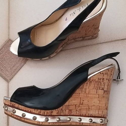 Voi and Noi cork wedge platforms used size 37