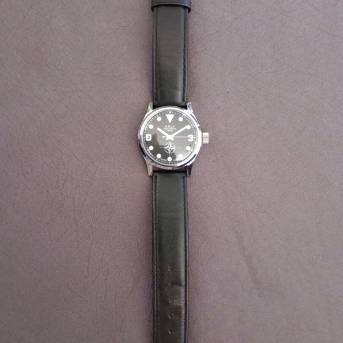 Arly Natostar 1954 new Swiss collectible wristwatch