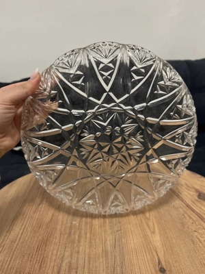 Crystal big platter like new