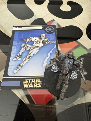Star Wars Miniatures Game Durge 39 φιγούρα με κάρτα