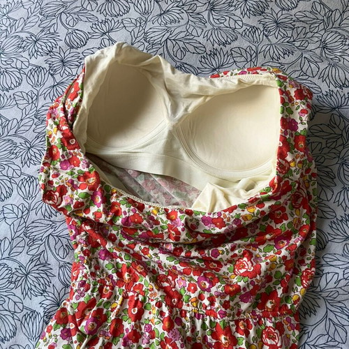 Uniqlo x Liberty London Floral Dress with Built-In Bra Size L Like New