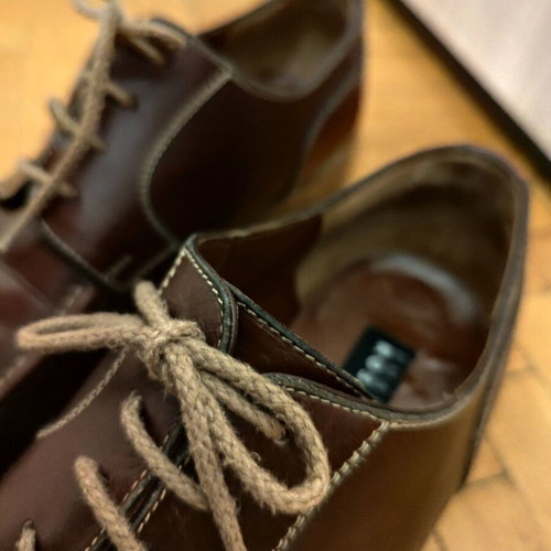 Fratelli Rossetti brown moccasins like new, leather