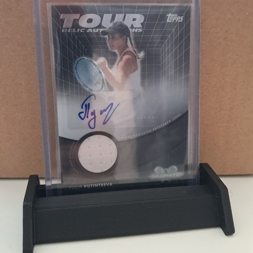 Topps Tennis Patch & Auto Yulia Putintseva New