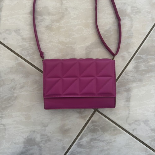 Shoulder bag like new, pink