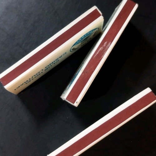 Collectible matches like new, pack of 3, Club Hotel Casino Loutraki