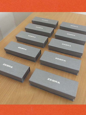 Zebra grey pen cases for SL-F1 Mini or Expandz, pack of 10