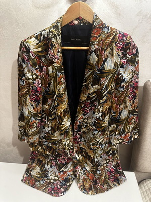 Zara colorful jacket like new, size S