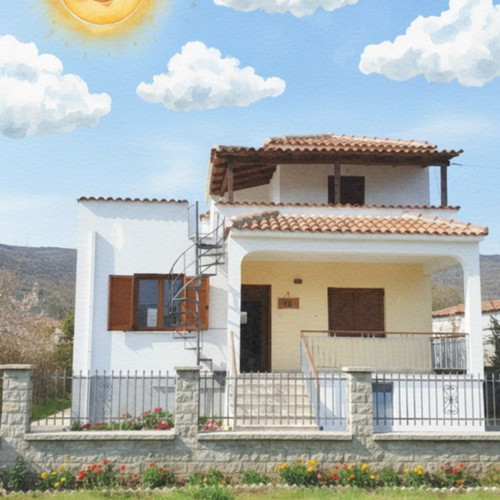 Μεζονέτα 3 υπνοδωματίων με 2 μπάνια, 70 τ.μ., ρετιρέ, αποθήκη, θέα, κήπο